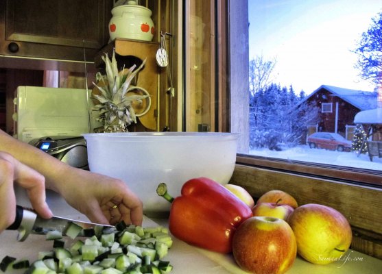 making-salad