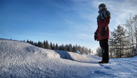 woman-looking-winter-scenery