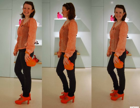 minna-parikka-orange-high-heels-and-bag