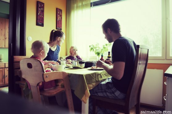 family-having-dinner-together