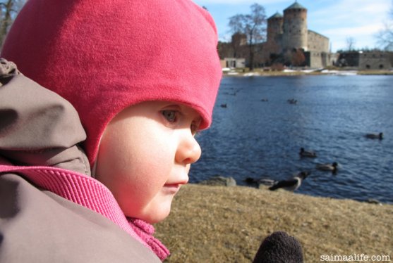 child-watching-ducks-close-to-olavinlinna-castle