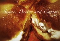 Sugar, butter and cream