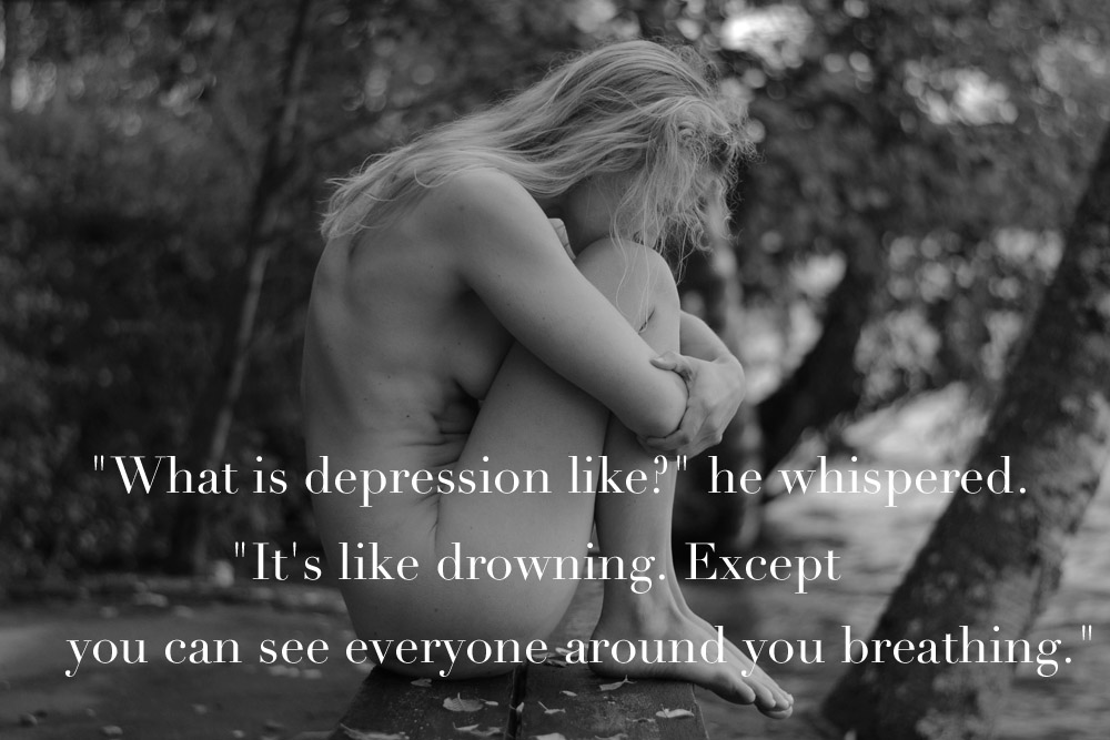 depression-feels-like-drowning