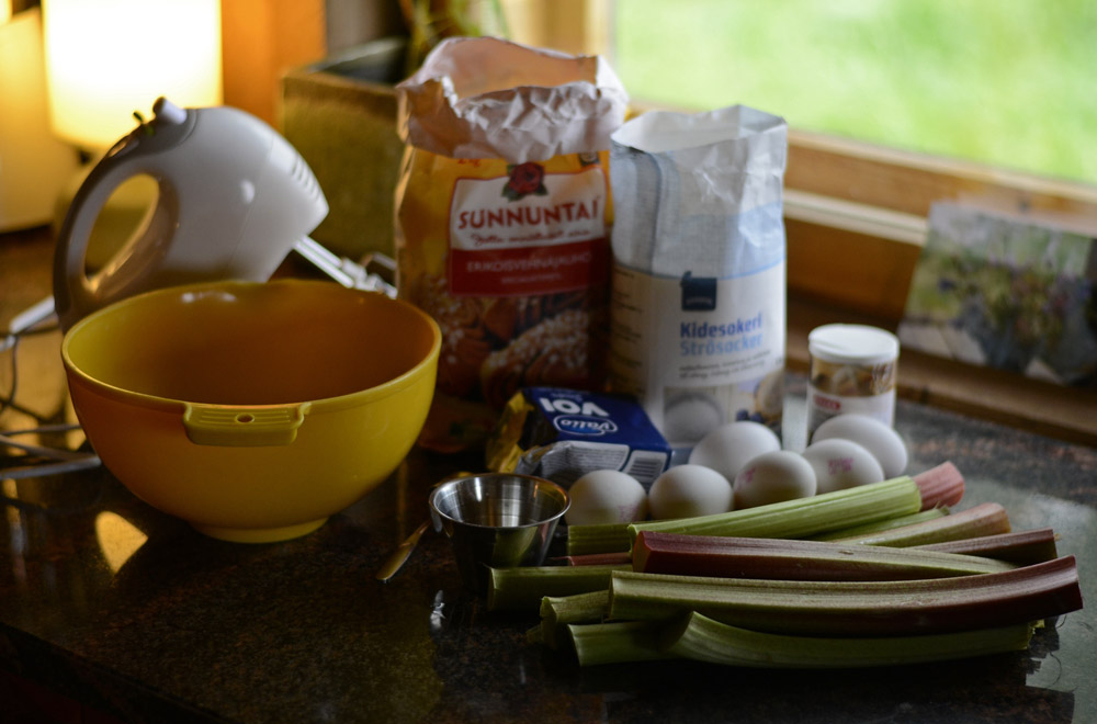ingredients-for-the-simplest-rhubarb-pie