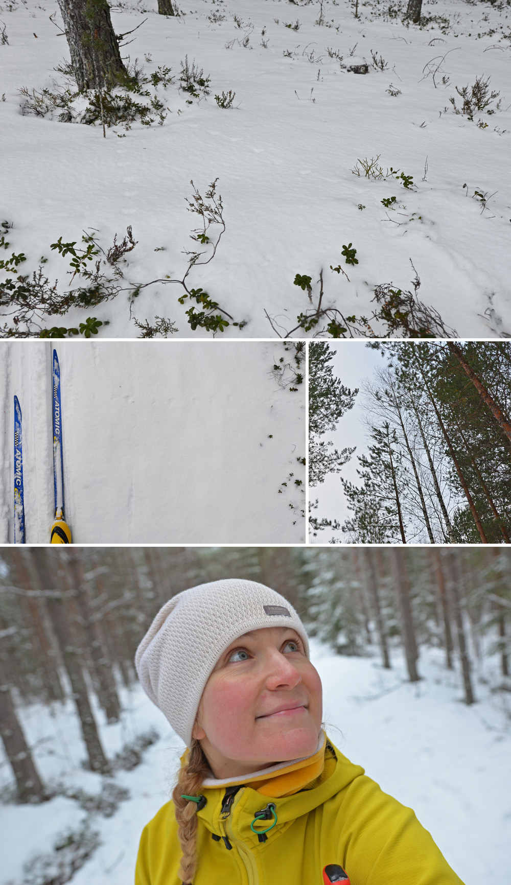 Cross-country skiing in Saimaa, Finland