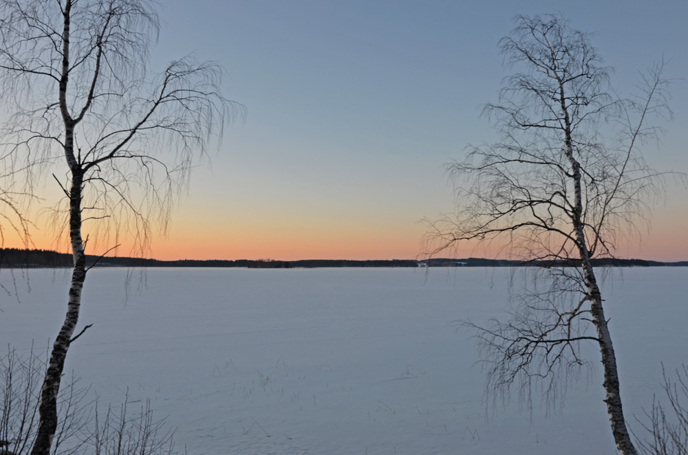 Frozen lake in Finland - SaimaaLife.com
