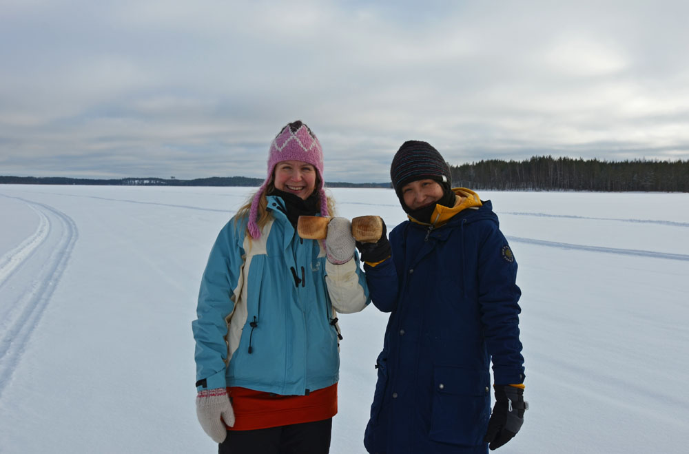 Kippis, cheers and kanpai to pure Saimaa lake nature!