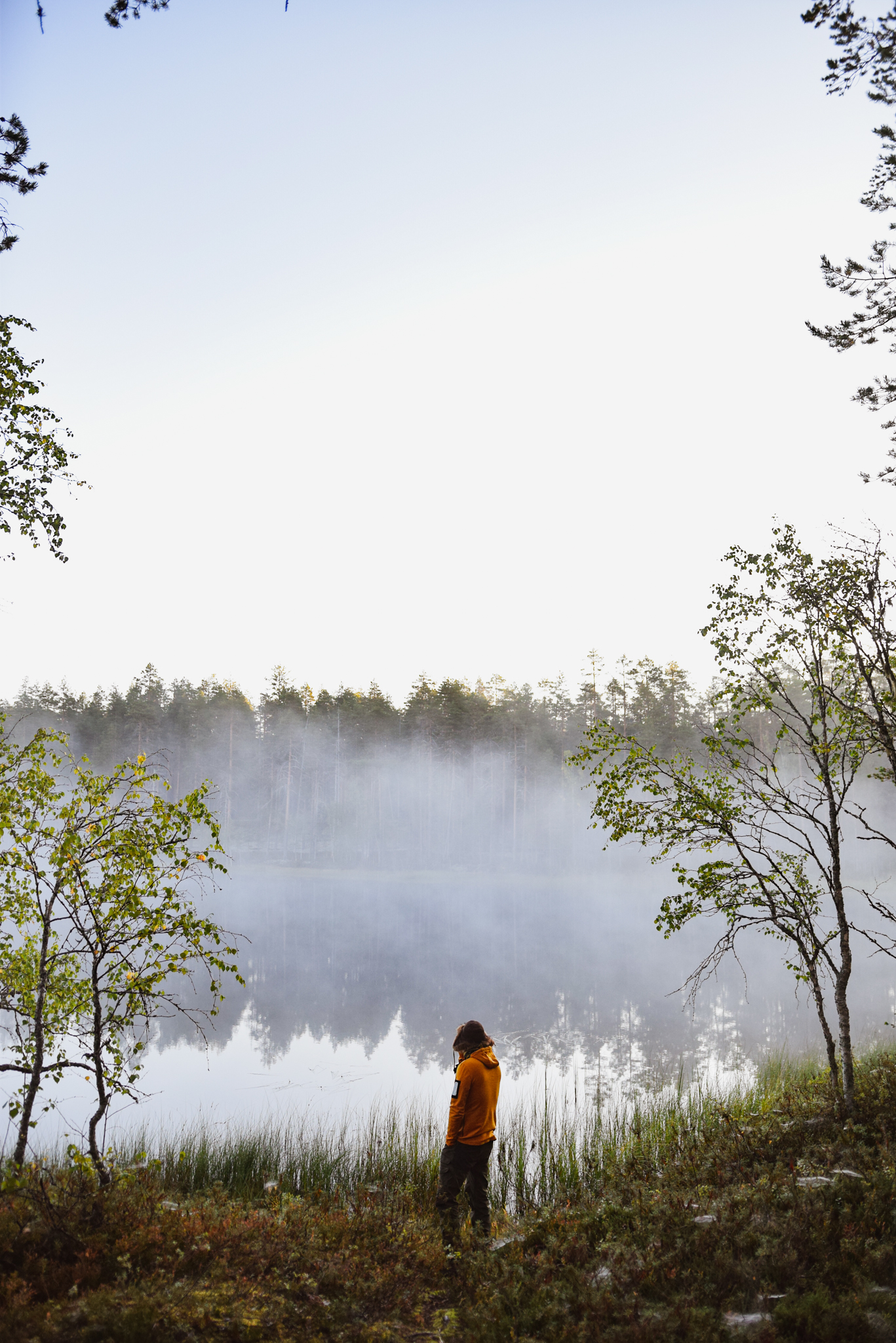 Finnish summer ways to connect with nature and yourself by doing morning routines outdoors