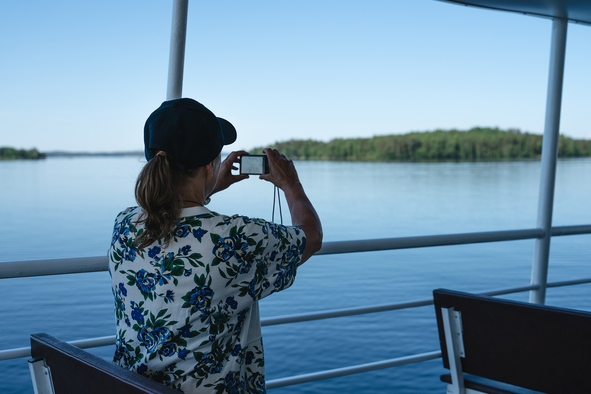 Savonlinna lake cruise travel to Saimaa archipelago with m/s Elviira, Finland
