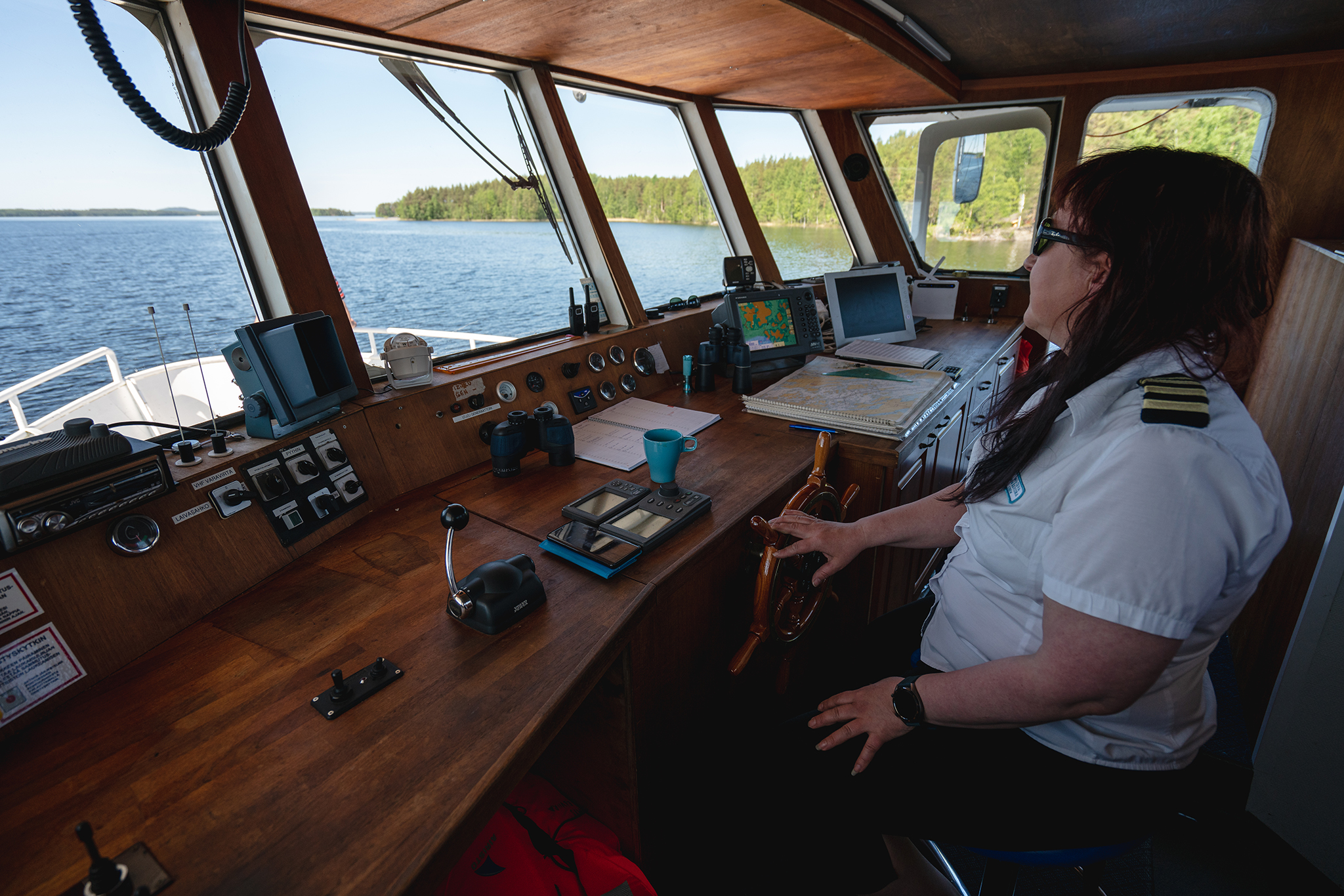 Savonlinna lake cruise travel to Saimaa archipelago with m/s Elviira