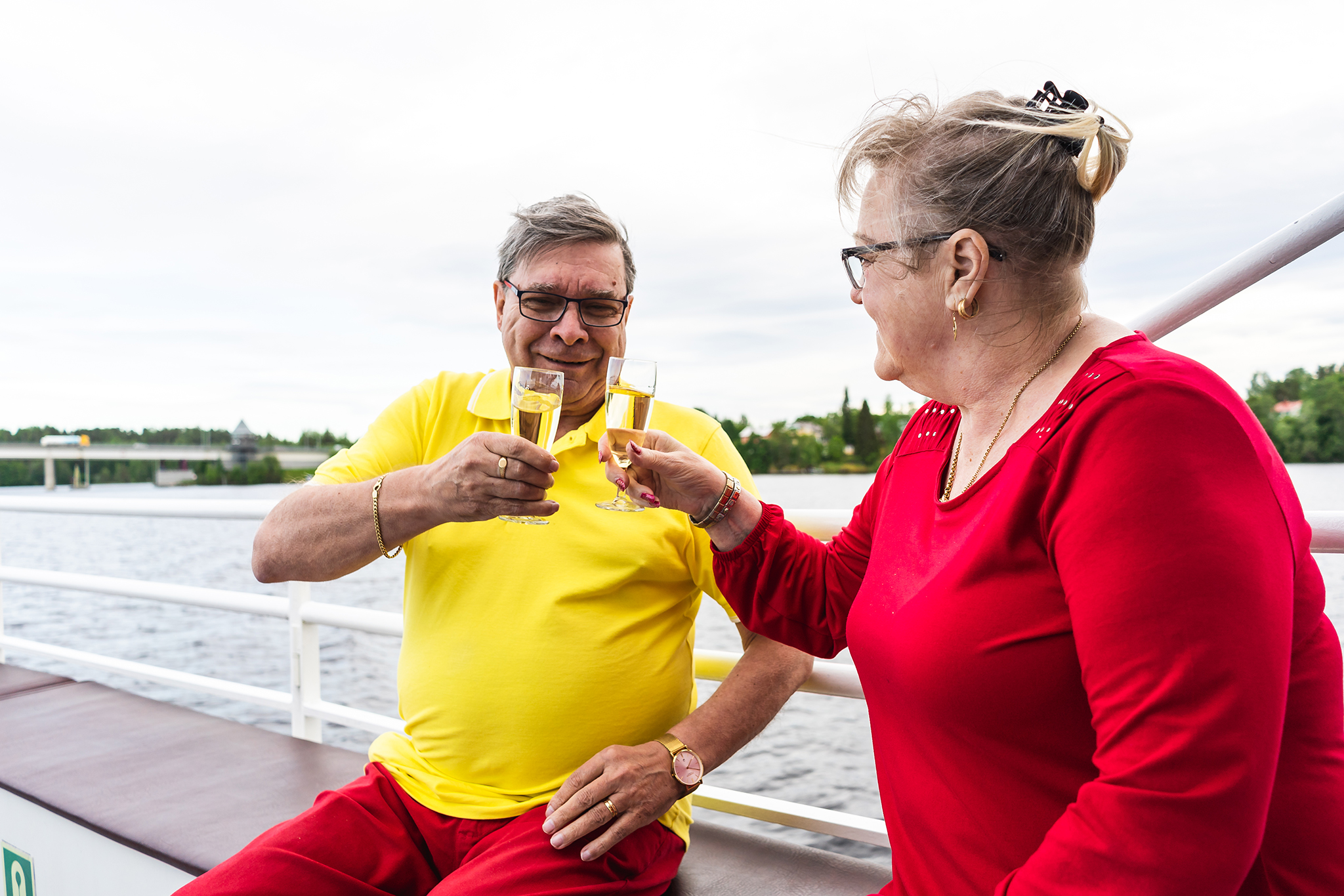 Happy Savonlinna cruise customers